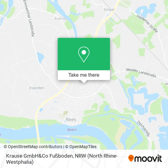 Карта Krause GmbH&Co Fußboden