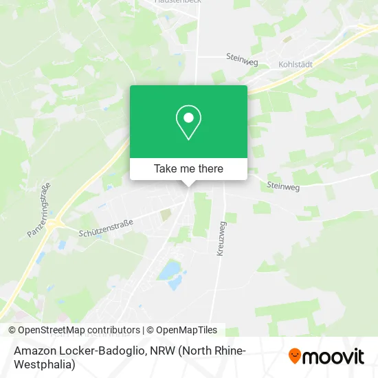 Карта Amazon Locker-Badoglio