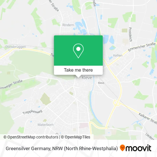 Карта Greensilver Germany