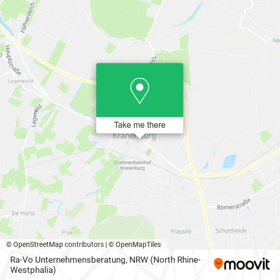 Карта Ra-Vo Unternehmensberatung