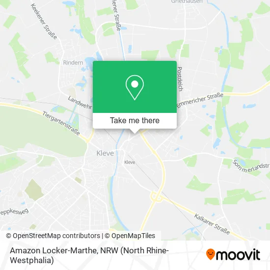 Карта Amazon Locker-Marthe