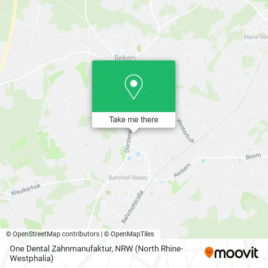 Карта One Dental Zahnmanufaktur