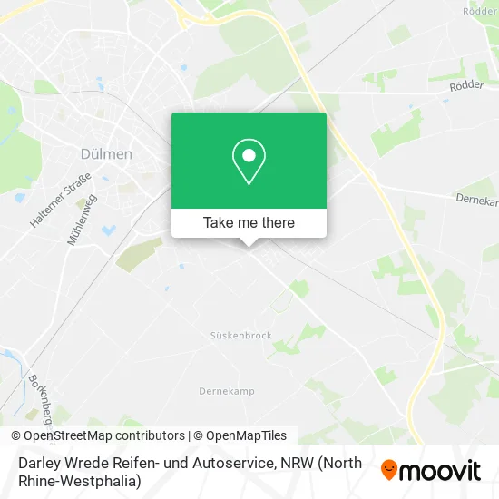 Карта Darley Wrede Reifen- und Autoservice