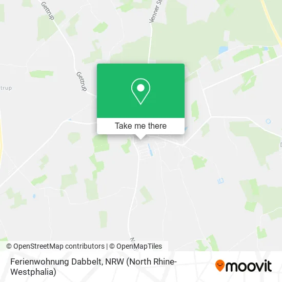 Ferienwohnung Dabbelt map