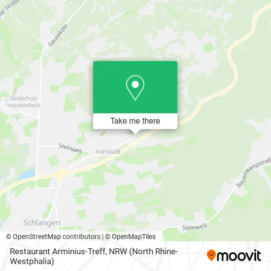 Карта Restaurant Arminius-Treff