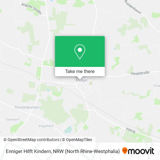 Enniger Hilft Kindern map
