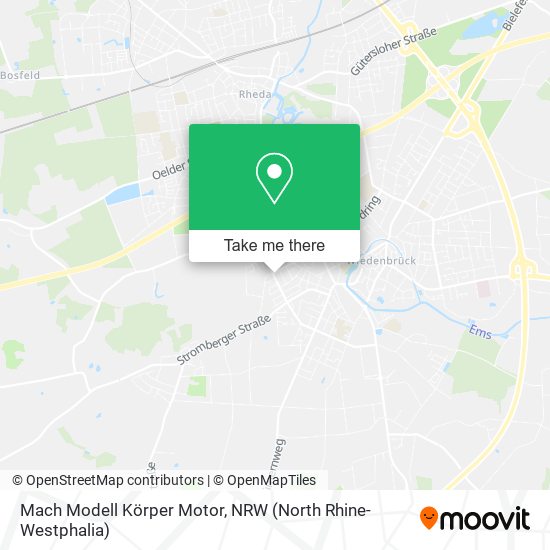 Mach Modell Körper Motor map
