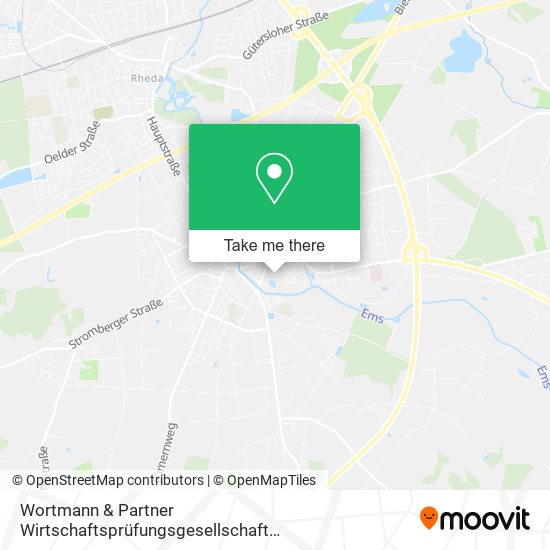 Wortmann & Partner Wirtschaftsprüfungsgesellschaft Steuerberatungsgesellschaft map