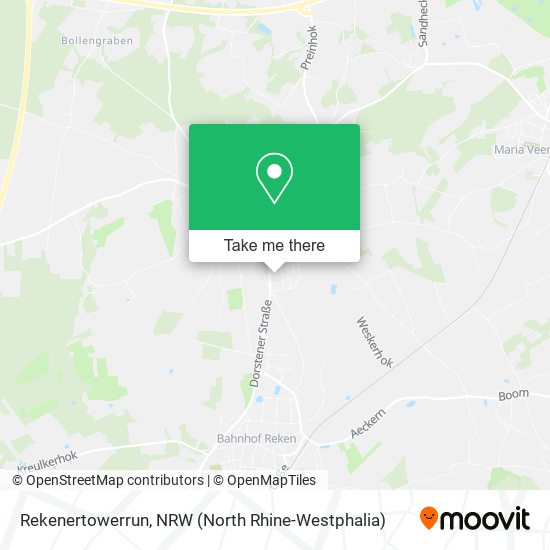 Rekenertowerrun map