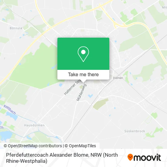 Карта Pferdefuttercoach Alexander Blome