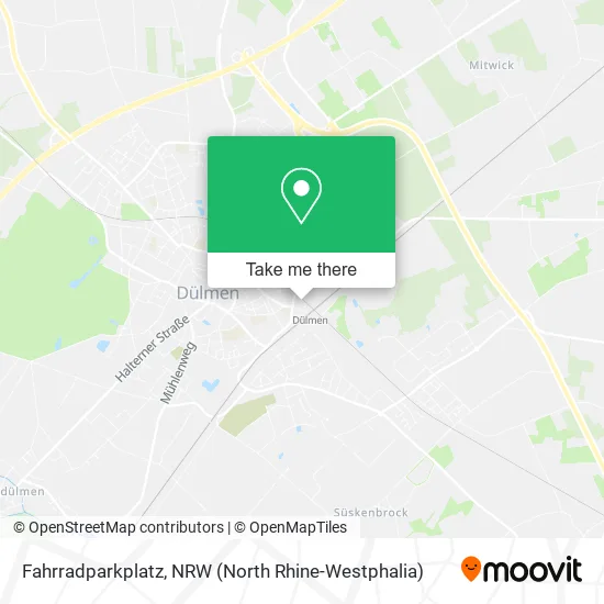 Карта Fahrradparkplatz