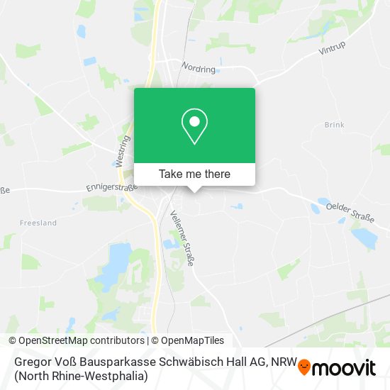 Gregor Voß Bausparkasse Schwäbisch Hall AG map