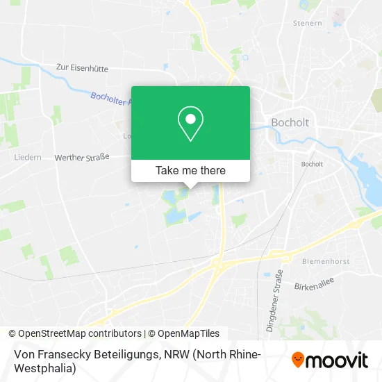 Карта Von Fransecky Beteiligungs