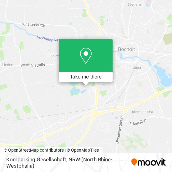 Карта Komparking Gesellschaft