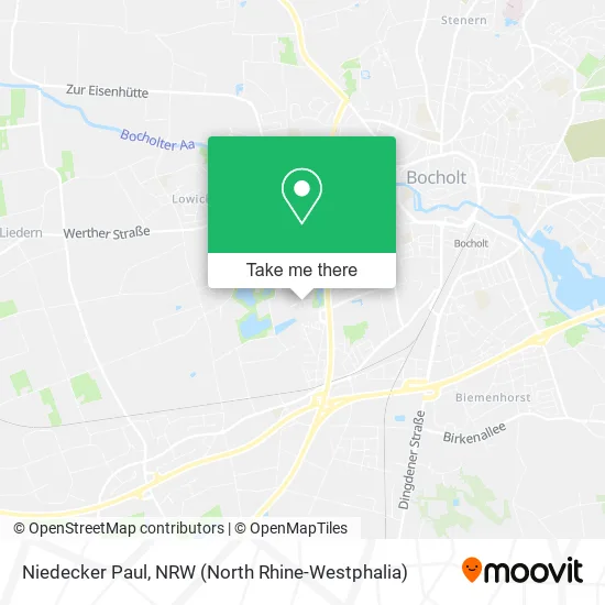 Карта Niedecker Paul