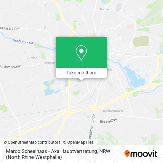 Marco Scheelhaas - Axa Hauptvertretung map
