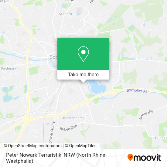 Peter Nowark Terraristik map