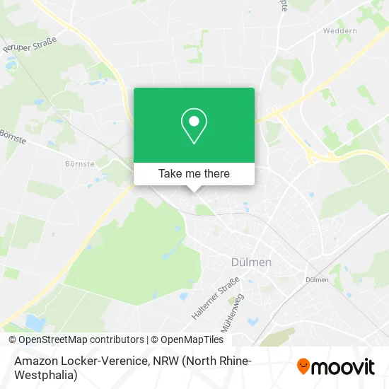 Карта Amazon Locker-Verenice