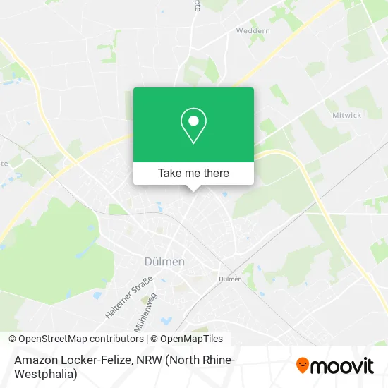 Amazon Locker-Felize map
