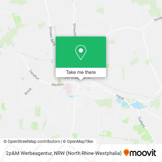 Карта 2p&M Werbeagentur