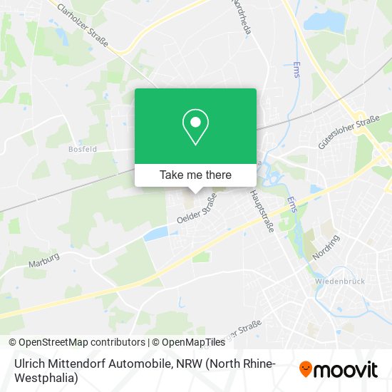 Ulrich Mittendorf Automobile map