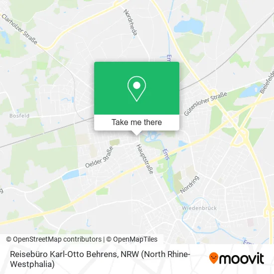 Reisebüro Karl-Otto Behrens map