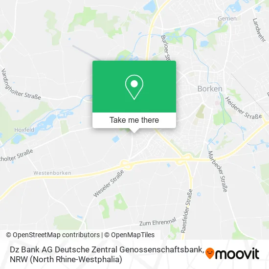 Карта Dz Bank AG Deutsche Zentral Genossenschaftsbank