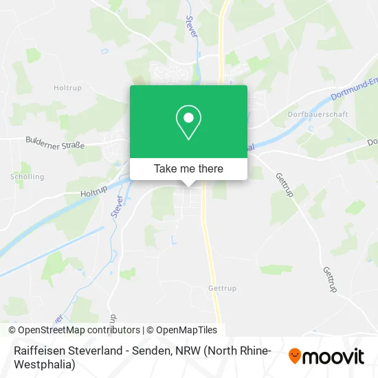 Карта Raiffeisen Steverland - Senden