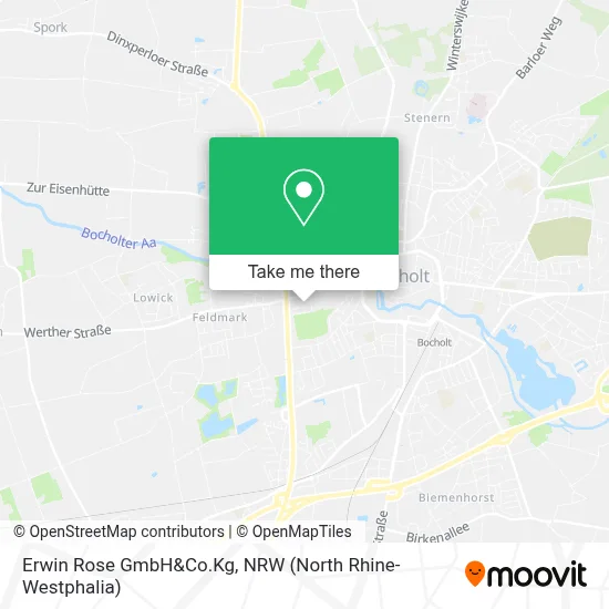 Erwin Rose GmbH&Co.Kg map