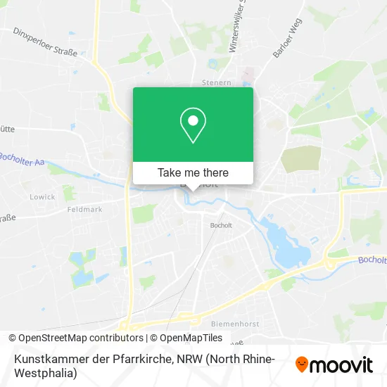 Карта Kunstkammer der Pfarrkirche