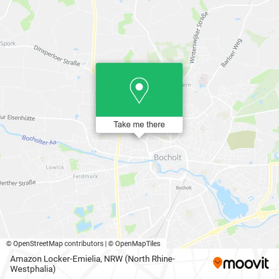 Карта Amazon Locker-Emielia