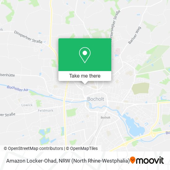 Amazon Locker-Ohad map