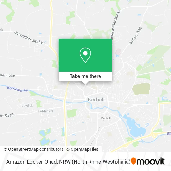 Карта Amazon Locker-Ohad