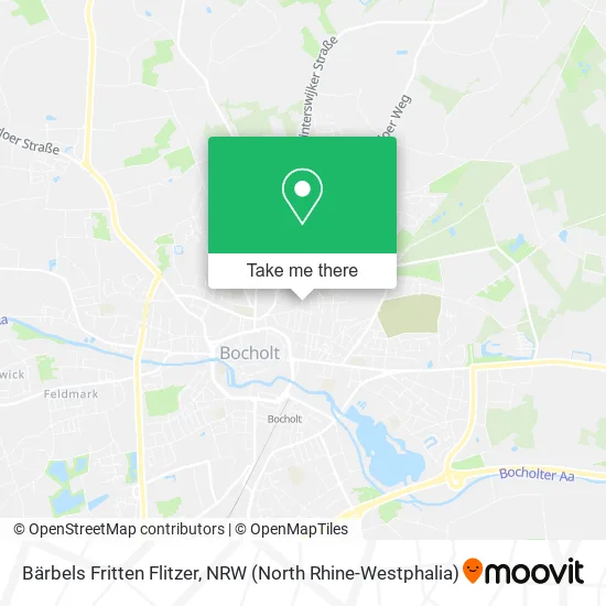 Карта Bärbels Fritten Flitzer