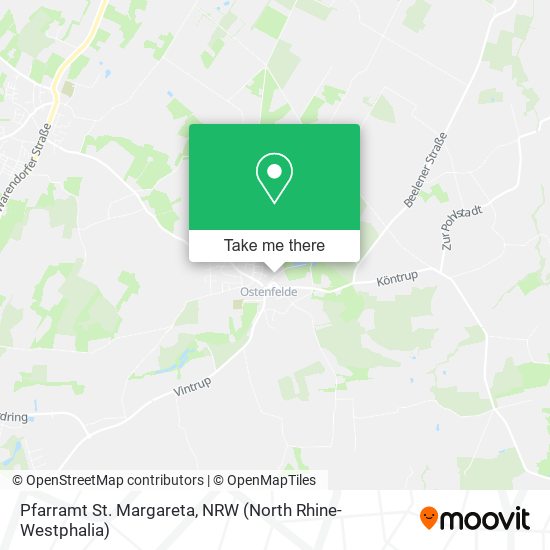 Pfarramt St. Margareta map