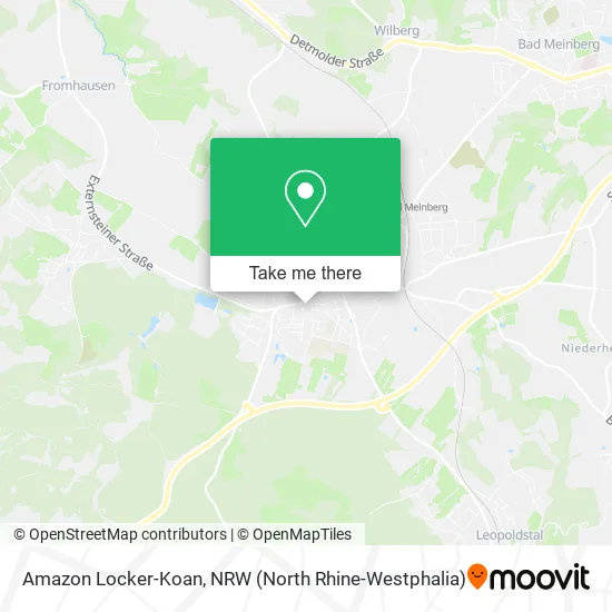 Карта Amazon Locker-Koan