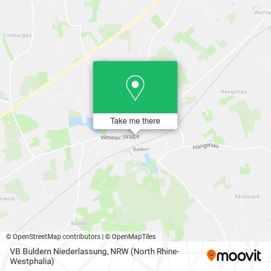 VB Buldern Niederlassung map