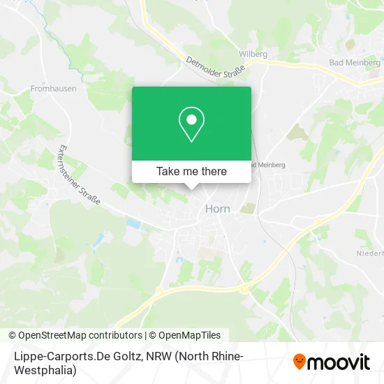 Lippe-Carports.De Goltz map