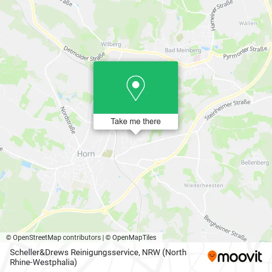 Карта Scheller&Drews Reinigungsservice