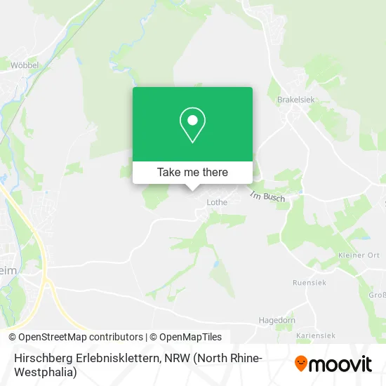 Карта Hirschberg Erlebnisklettern