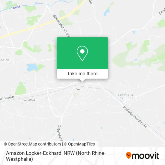 Карта Amazon Locker-Eckhard