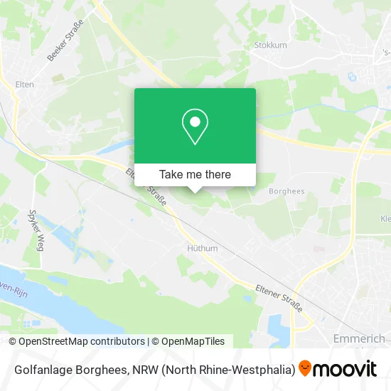 Карта Golfanlage Borghees