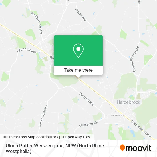 Карта Ulrich Pötter Werkzeugbau