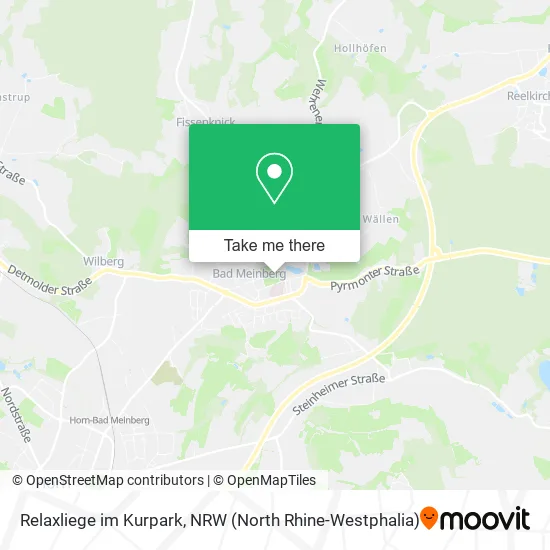 Карта Relaxliege im Kurpark