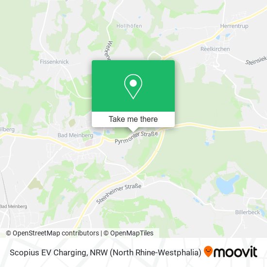 Scopius EV Charging map