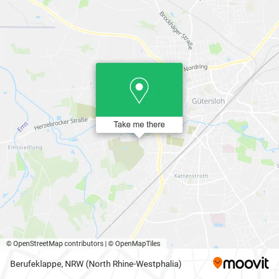 Карта Berufeklappe