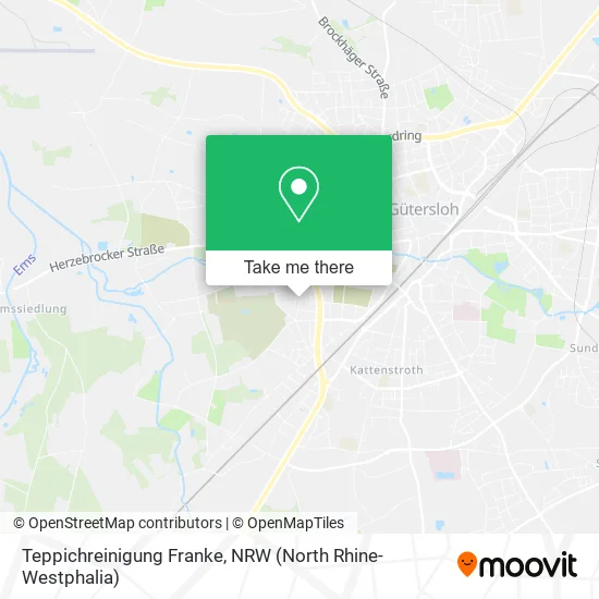 Карта Teppichreinigung Franke