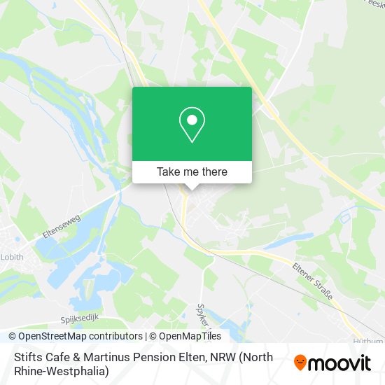 Stifts Cafe & Martinus Pension Elten map