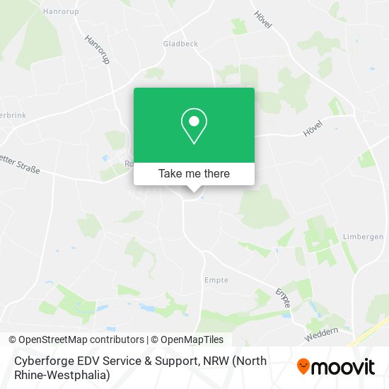 Cyberforge EDV Service & Support map