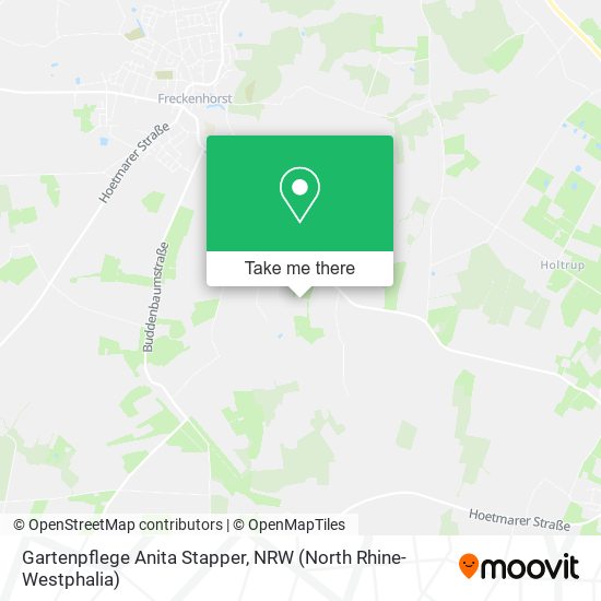 Gartenpflege Anita Stapper map